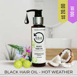Black Hair Oil- Coconut Oil(Hot Weather)