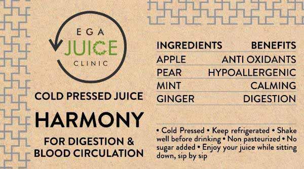 harmony juice in vata juice cleanse pack