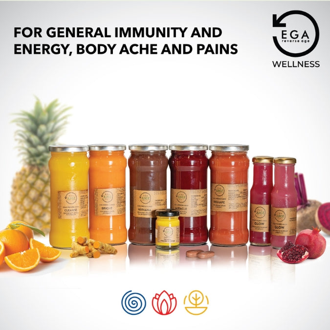General Immunity Juice Cleanse Pack Reduce fatigue & headache EGA