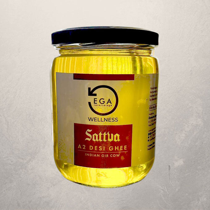 ghee made from a2 milk from gir cows using bilona method