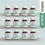 Load image into Gallery viewer, Triphala Lax 2Detox 720 Tablets (12 Bottles)