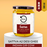 Load image into Gallery viewer, Indian Gir Cow Organic A2 Ghee Sattva - Hand Churned made from Curd