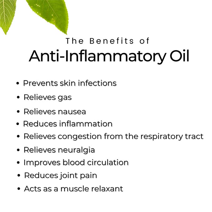 benefits of anti-inflmmatory oil