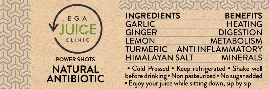 Power Shots for Natural Antibiotic