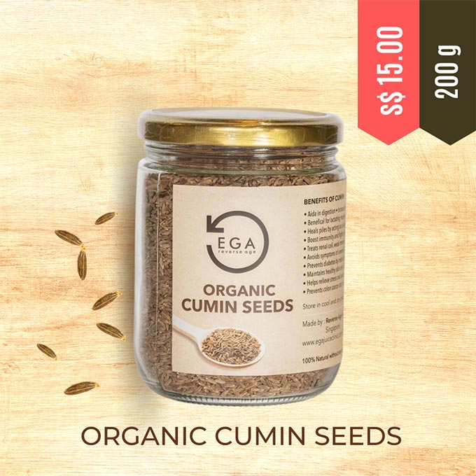EGA organic cumin seeds in singapore